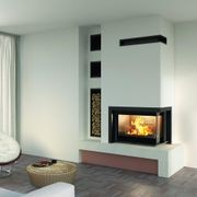 Seguin Europa 7 Right Hand Corner Cast Iron Fireplace gallery detail image