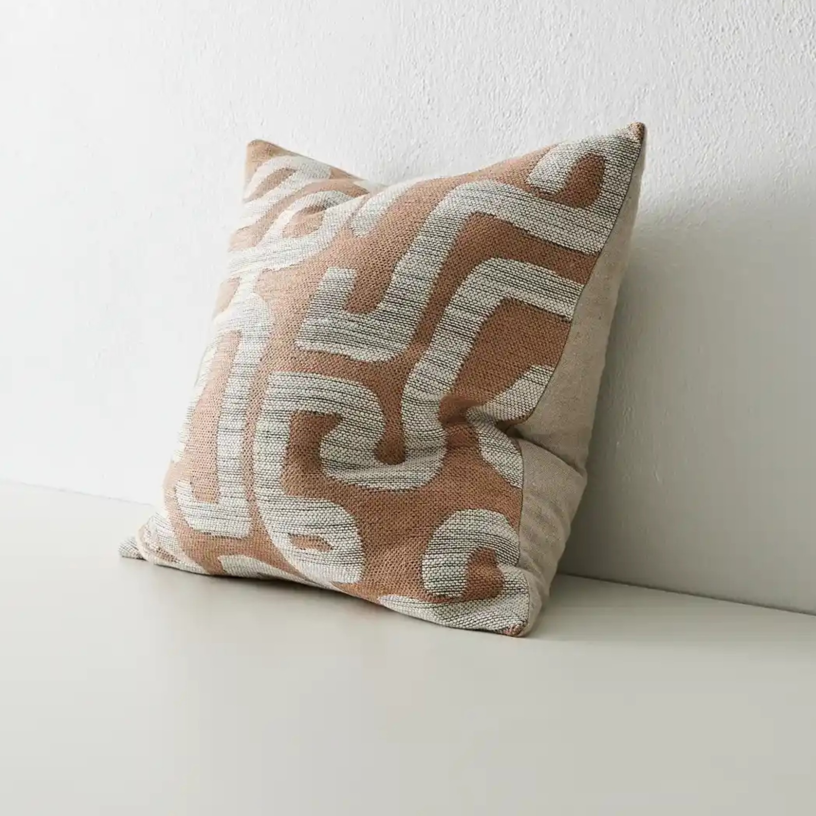 Weave Home Serene Earth Cushion - Earth | 50 x 50cm gallery detail image