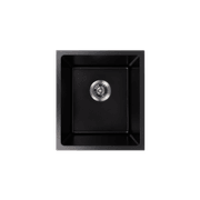 Cynthia 396x446 Black Granite Single Bowl Sink gallery detail image