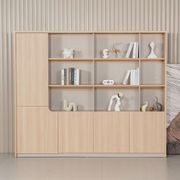 ORBAN 240cm Wall Storage & Display Unit – Oak gallery detail image