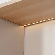 ORBAN 240cm Wall Storage & Display Unit – Oak gallery detail image