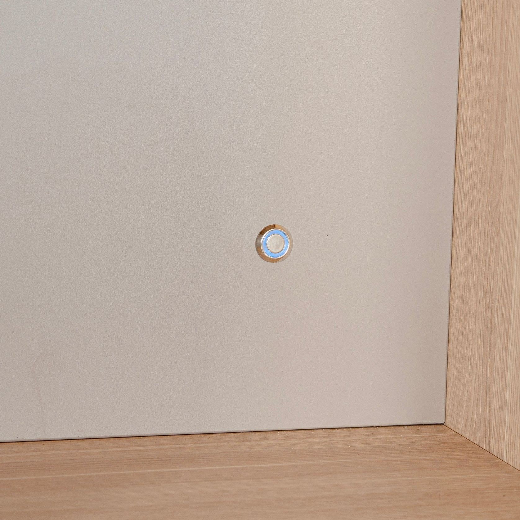 ORBAN 240cm Wall Storage & Display Unit – Oak gallery detail image