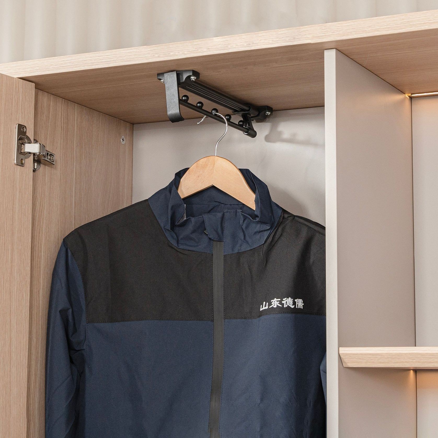 ORBAN 240cm Wall Storage & Display Unit – Oak gallery detail image