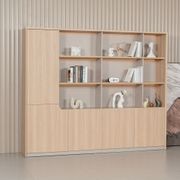 ORBAN 240cm Wall Storage & Display Unit – Oak gallery detail image