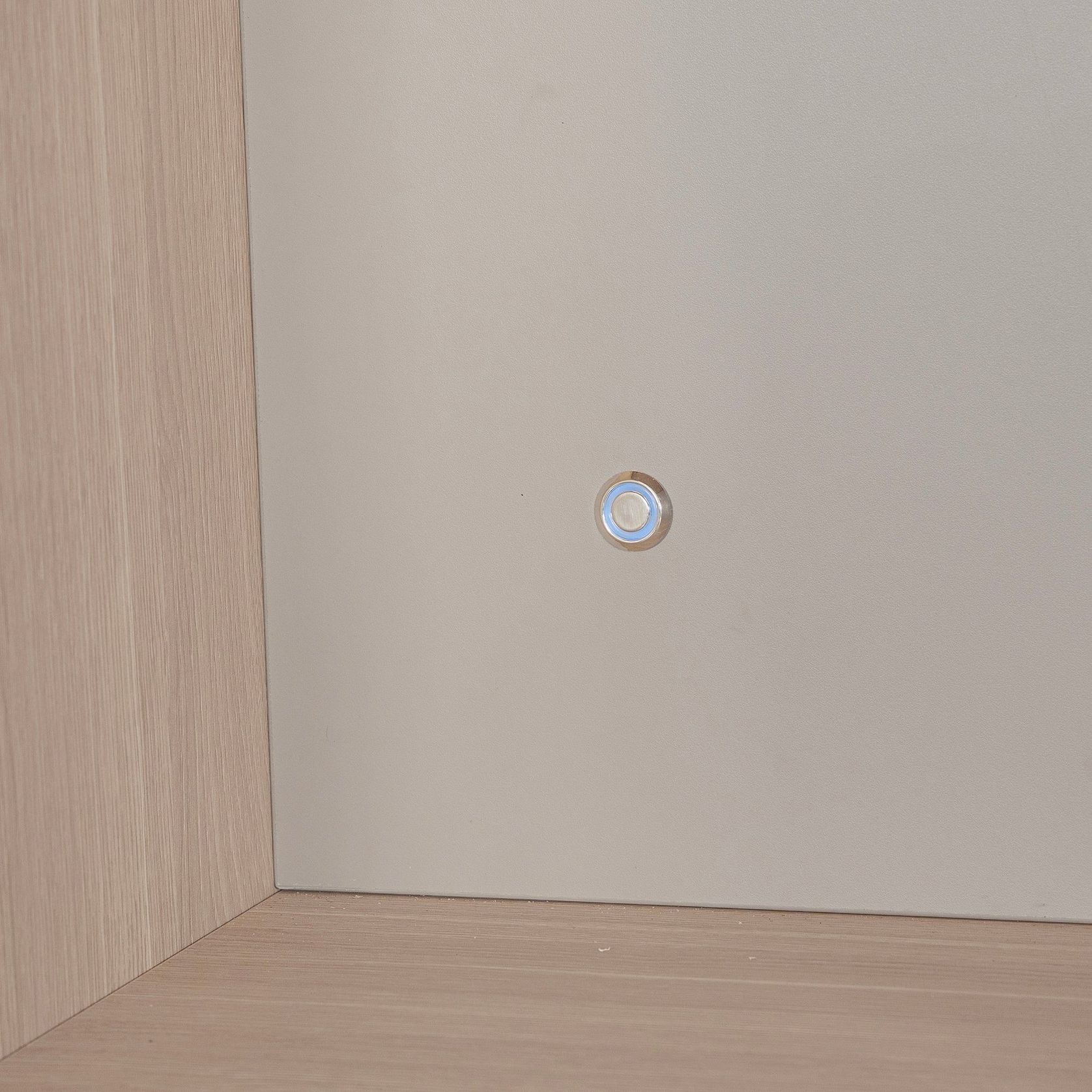 KELIAN  Display Wall Unit 200cm - Oak gallery detail image