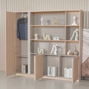 KELIAN  Display Wall Unit 200cm - Oak gallery detail image