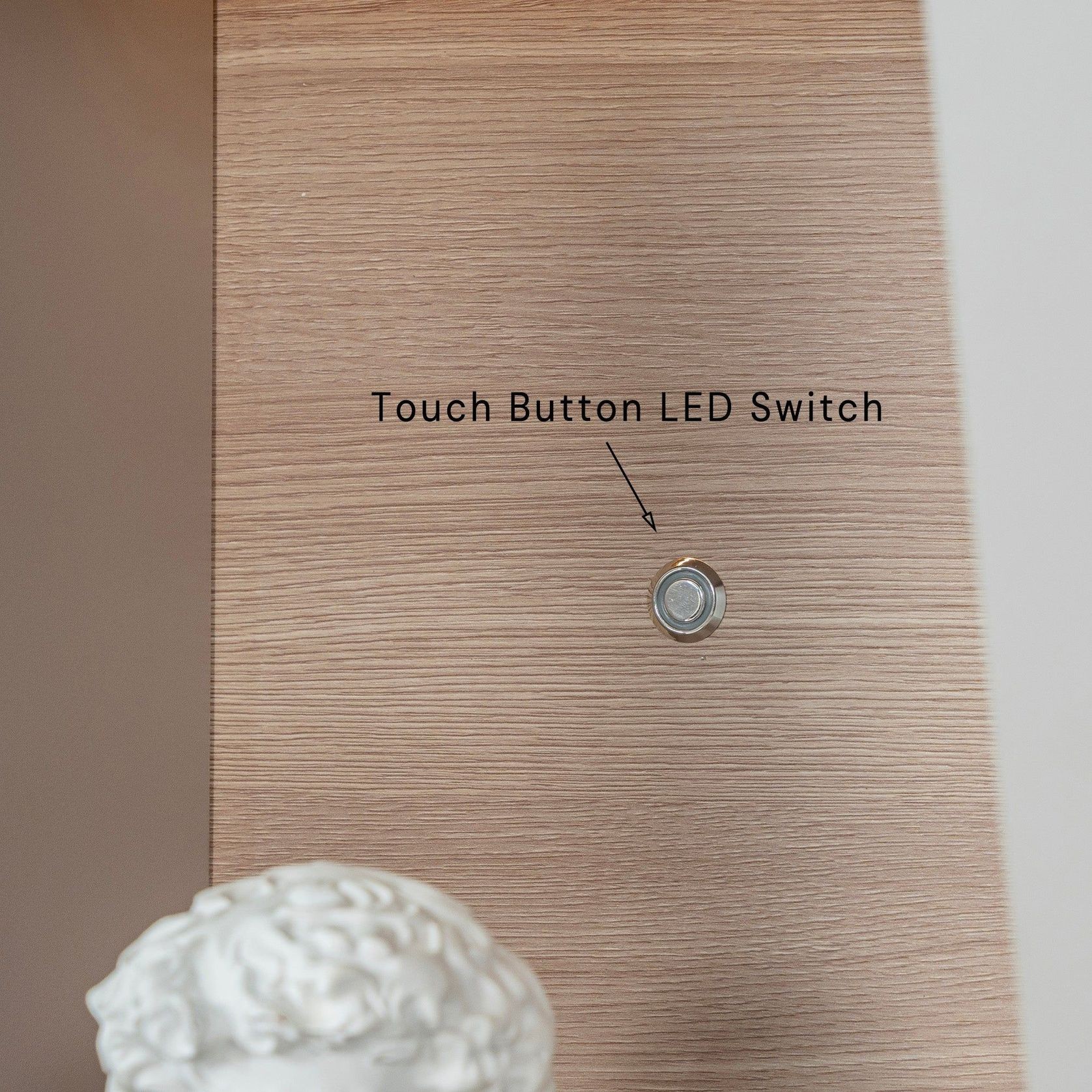 SEVANI Display Wall Unit - 240cm - Oak gallery detail image