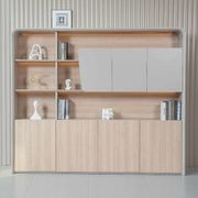 SEVANI Display Wall Unit - 240cm - Oak gallery detail image