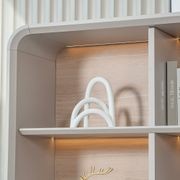 SEVANI Display Wall Unit - 240cm - Oak gallery detail image