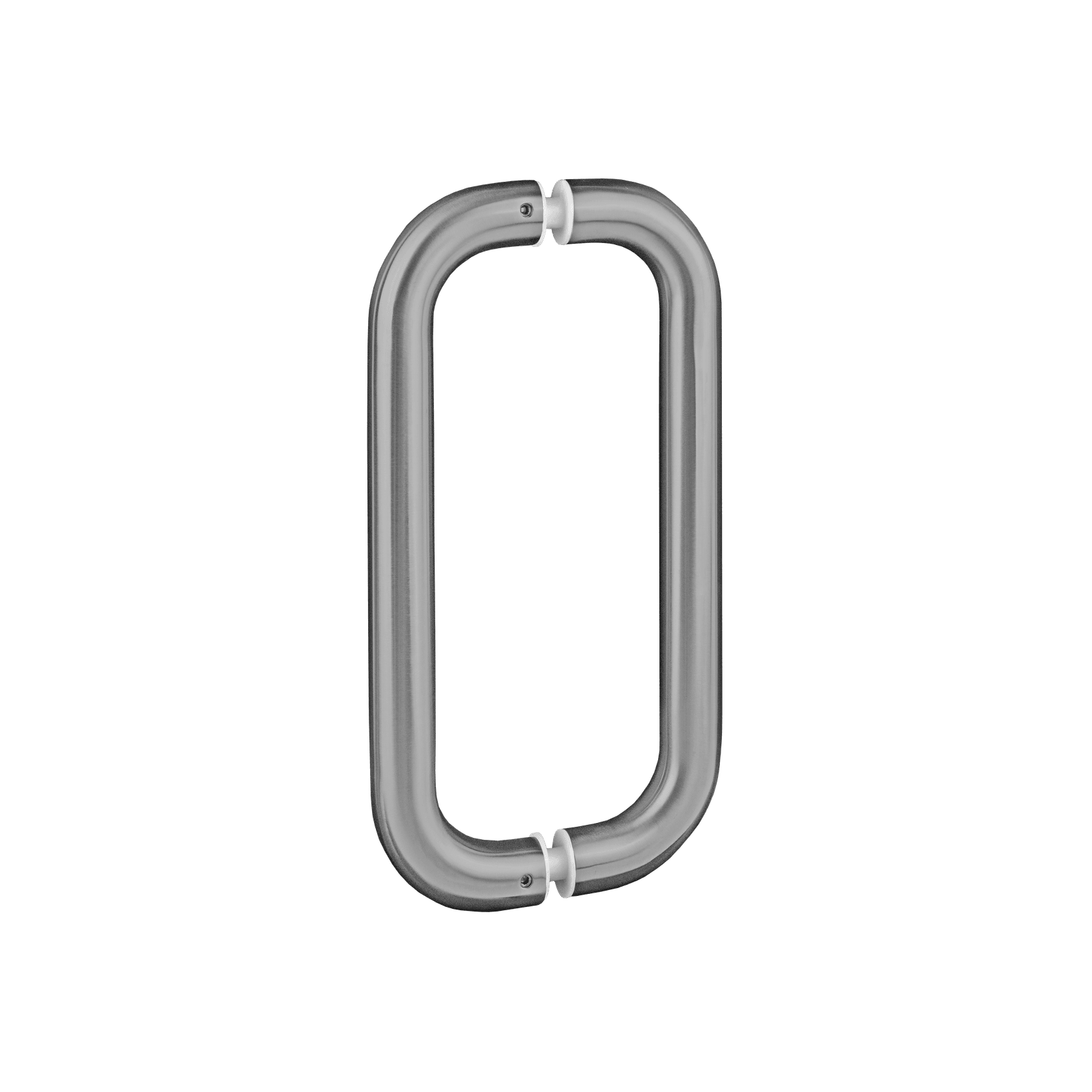 Swiss Shower Door Handle Brushed Stainless Steel gallery detail image