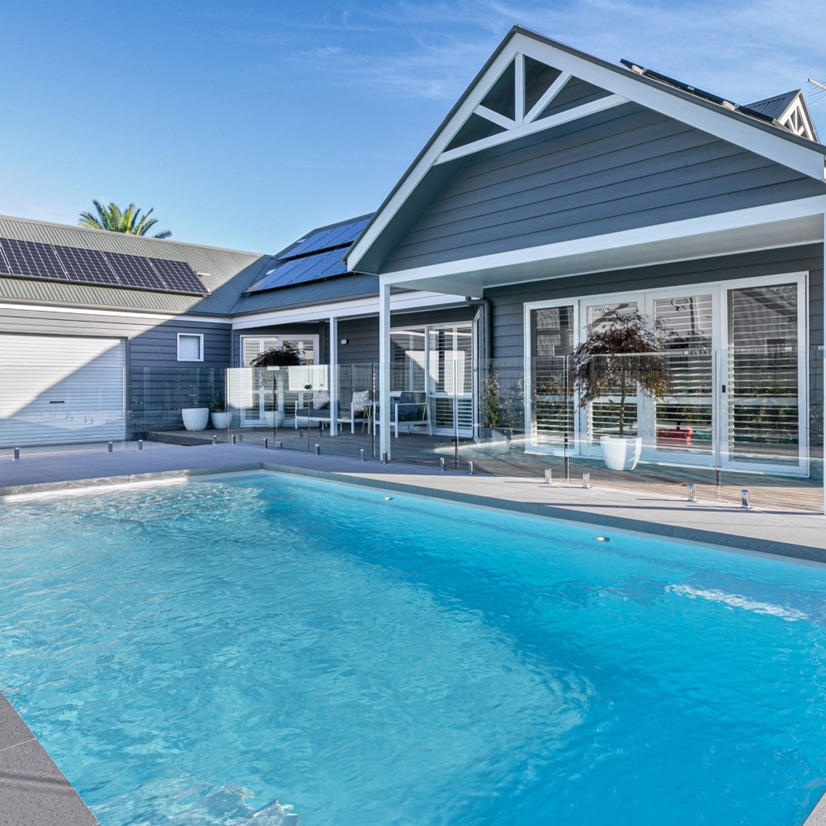Silver Grey Granite Pool Coping gallery detail image