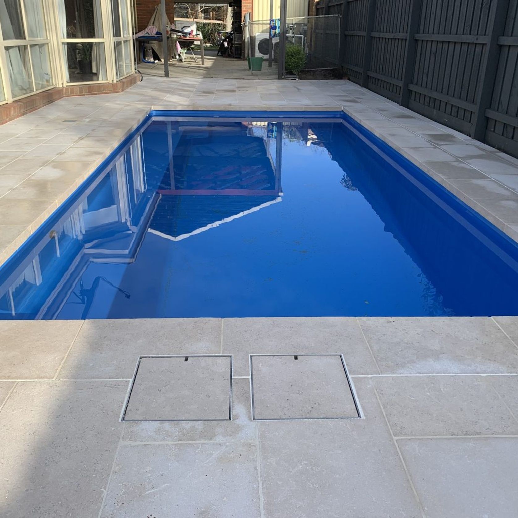 Sinai Pearl Sandblasted Limestone Pool Coping gallery detail image