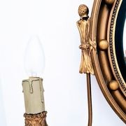 George IV Style Gilt Framed Convex Mirror gallery detail image