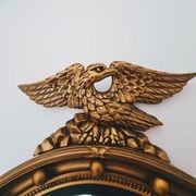 George IV Style Gilt Framed Convex Mirror gallery detail image