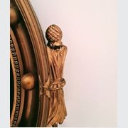 George IV Style Gilt Framed Convex Mirror gallery detail image