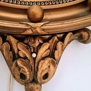 George IV Style Gilt Framed Convex Mirror gallery detail image