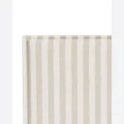 Sidney Slipcover Bed Head 270cm - Marnie Sand Stripe gallery detail image
