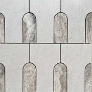 Sorelle Pio Piccola In Gris Limestone/Silver Travertine gallery detail image