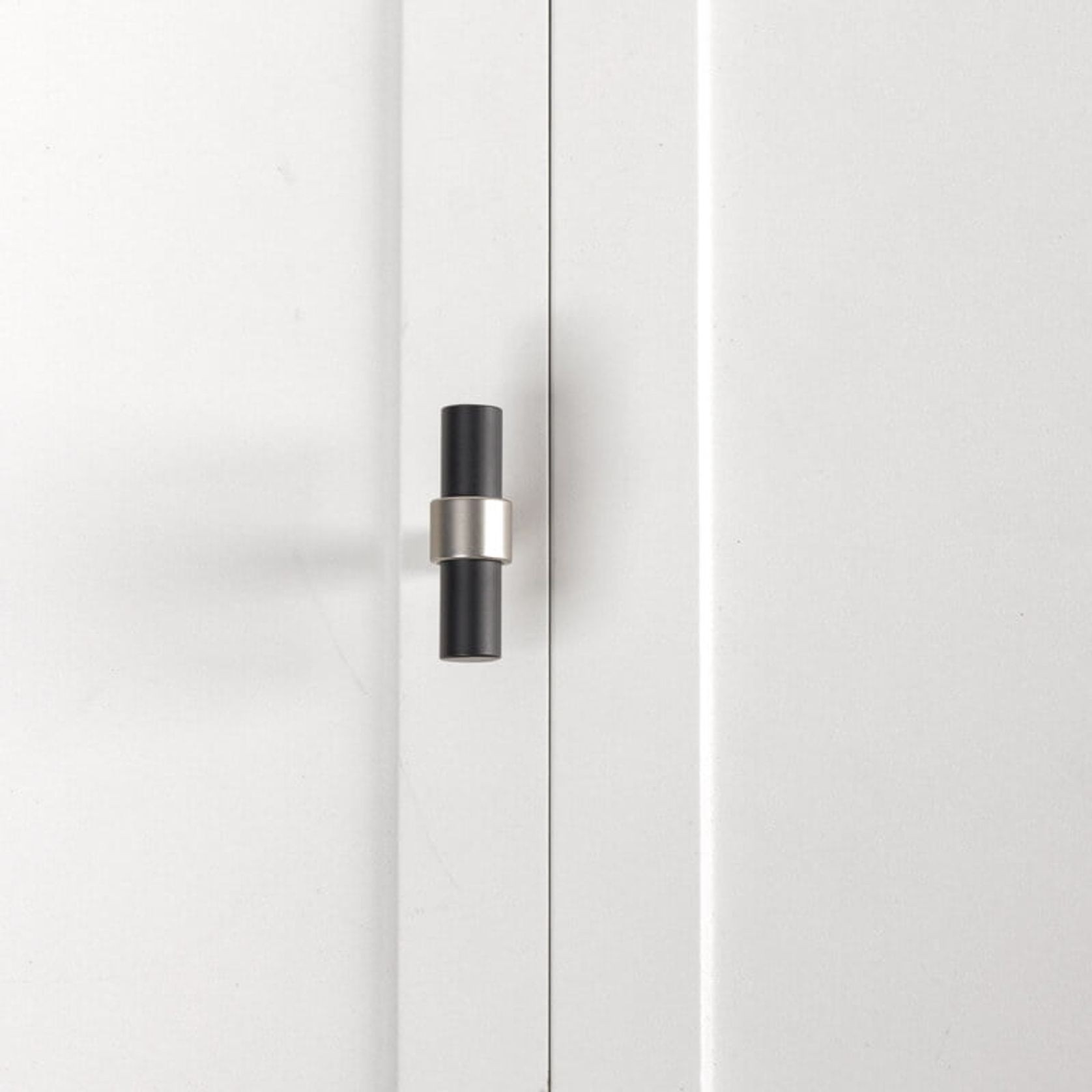 Byron Bay Black and Nickel Pull Handles gallery detail image