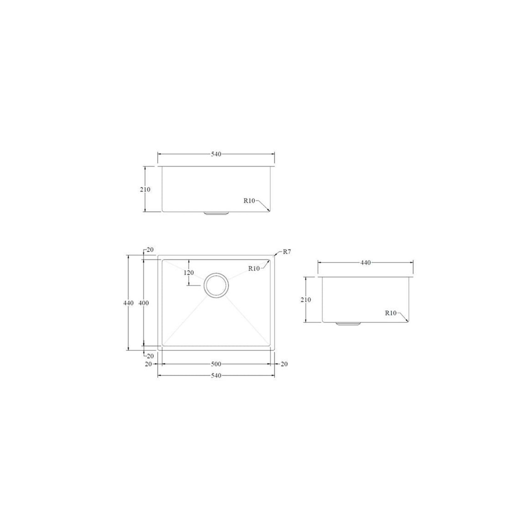Sierra Commercial 500x400 Sink gallery detail image