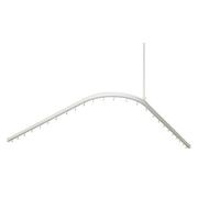 Shower Track - 1600 x 1600 Powder Coated White gallery detail image