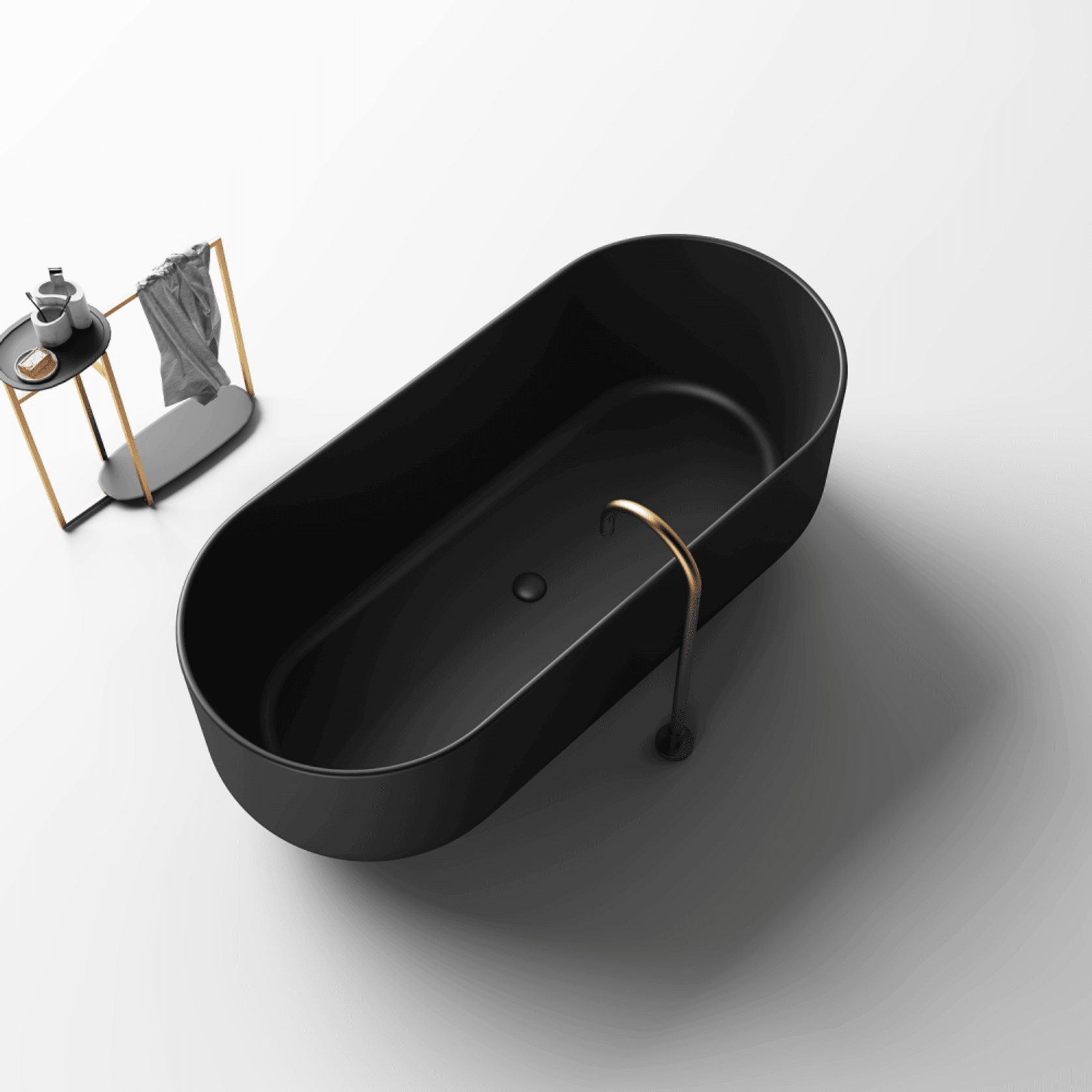 Toka Lite Ariana Freestanding Bath - 1700mm - ST91 gallery detail image