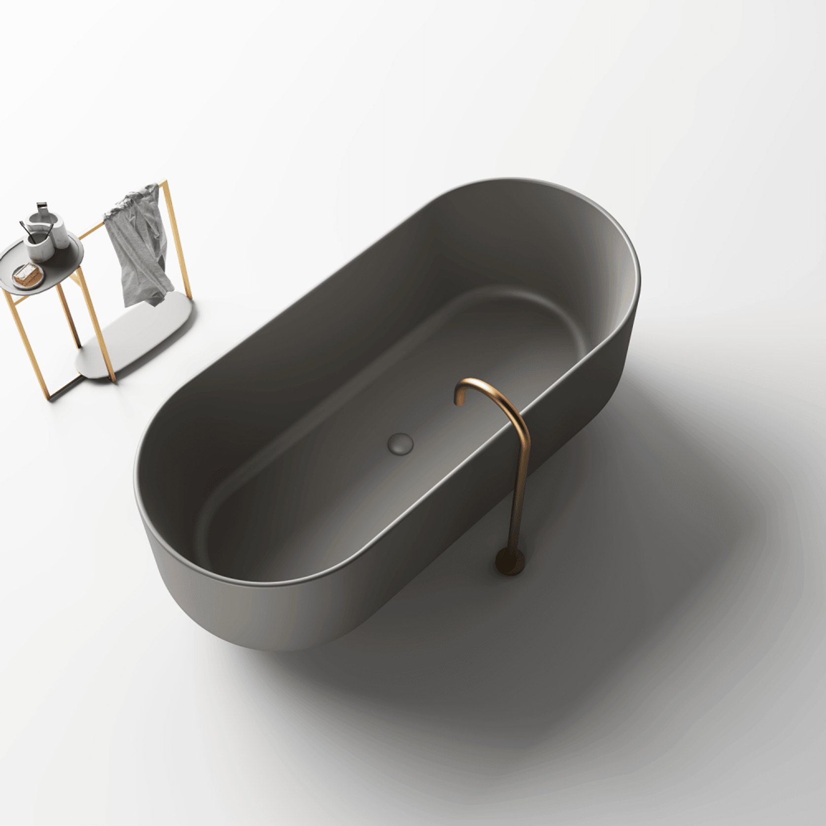 Toka Lite Ariana Freestanding Bath - 1700mm - ST91 gallery detail image