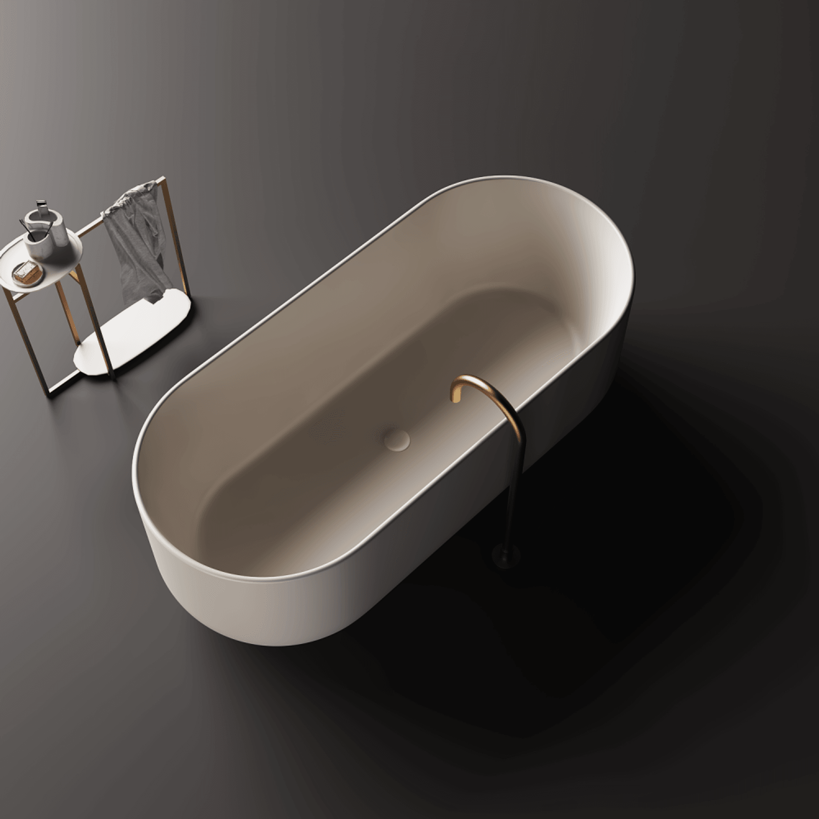 Toka Lite Ariana Freestanding Bath - 1700mm - ST91 gallery detail image