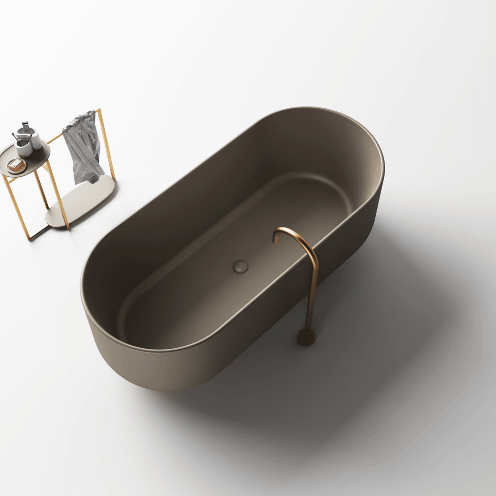 Toka Lite Ariana Freestanding Bath - 1700mm - ST91 gallery detail image
