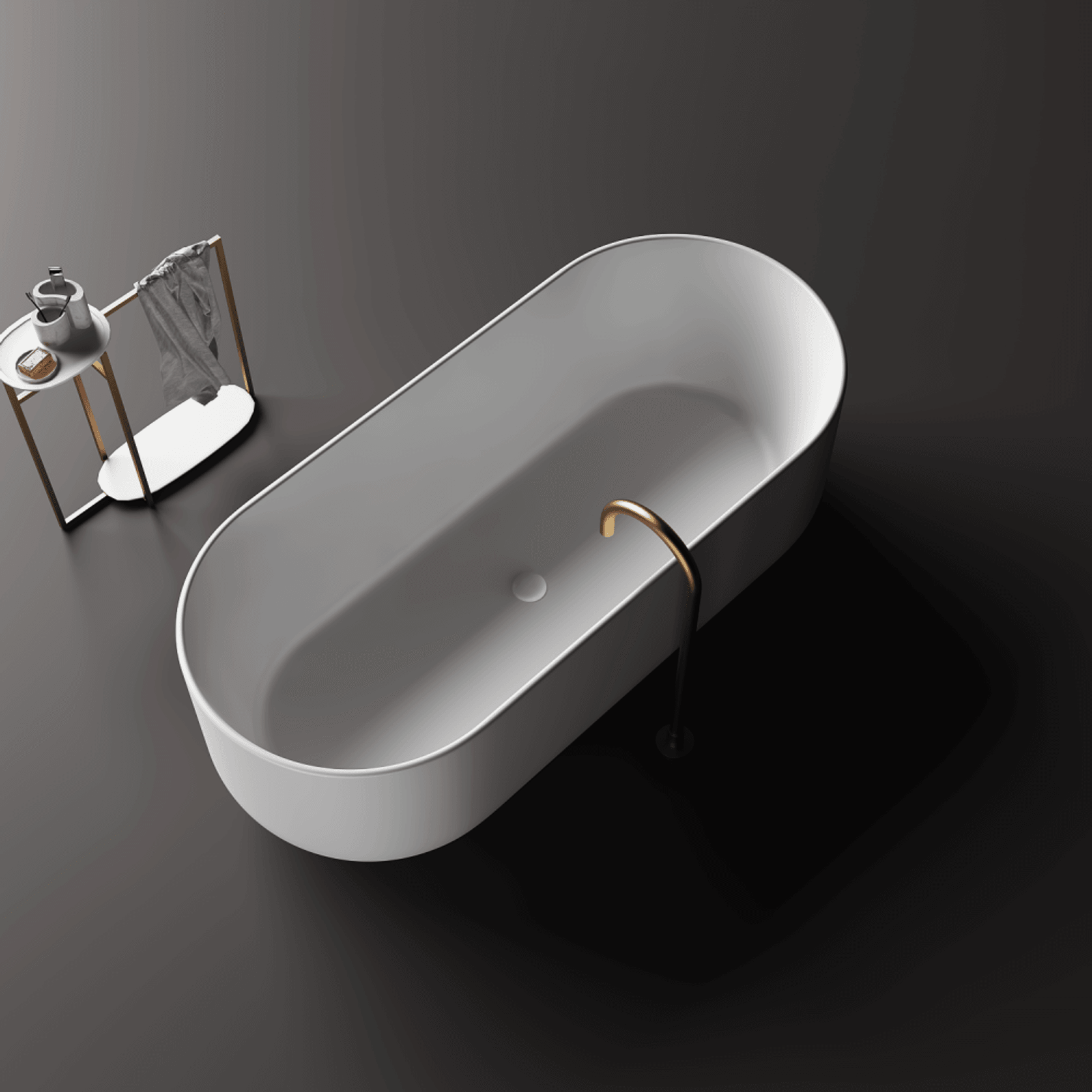 Toka Lite Ariana Freestanding Bath - 1700mm - ST91 gallery detail image