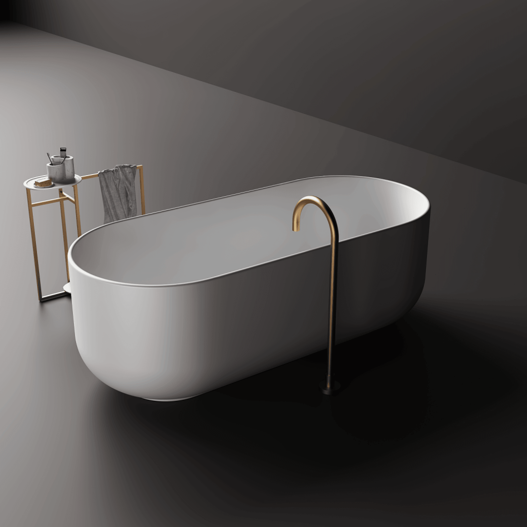 Toka Lite Ariana Freestanding Bath - 1700mm - ST91 gallery detail image