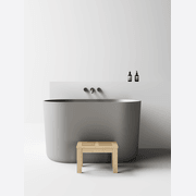 Toka Lite Seren - Japanese Stone Bath - 1300mm - ST93 gallery detail image