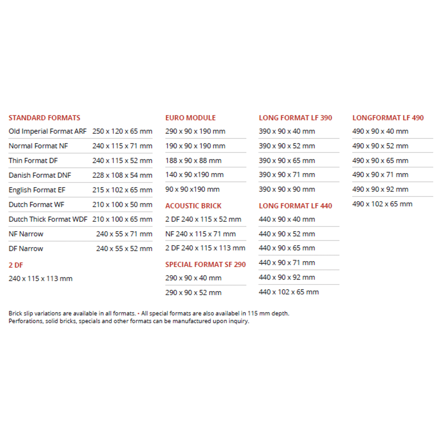 Extruded Clinker Bricks gallery detail image