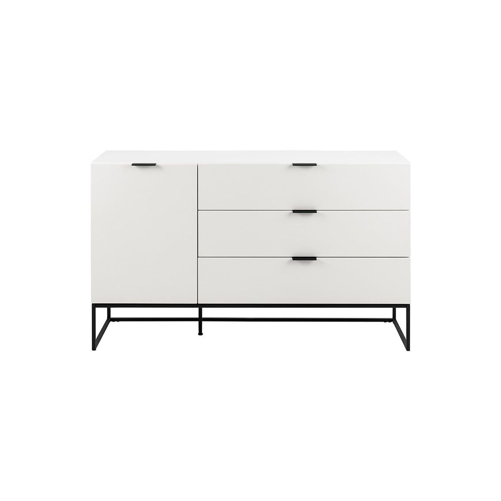 SVANA Sideboard Buffet 134cm - White gallery detail image