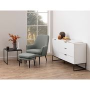 SVANA Sideboard Buffet 134cm - White gallery detail image