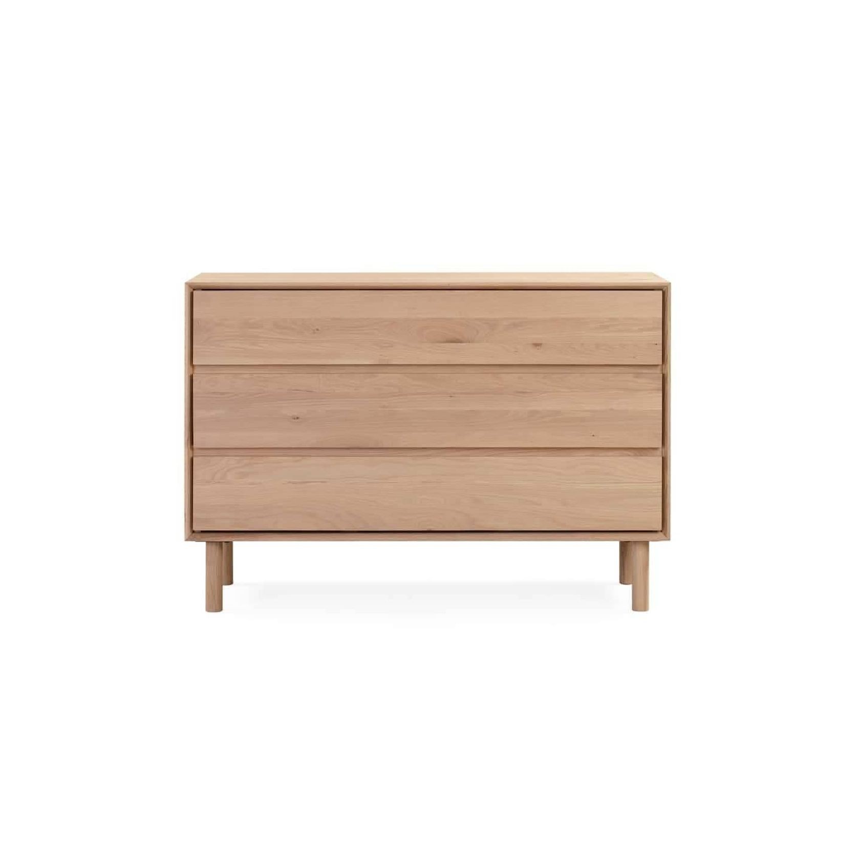 Harmony 3 Drawer Chest - Oak gallery detail image