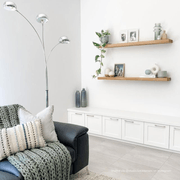 Hold Wall Shelf 210cm - Oak gallery detail image