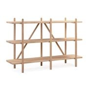Essential Shelving Unit Oak - Small gallery detail image