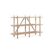 Essential Shelving Unit Oak - Small gallery detail image
