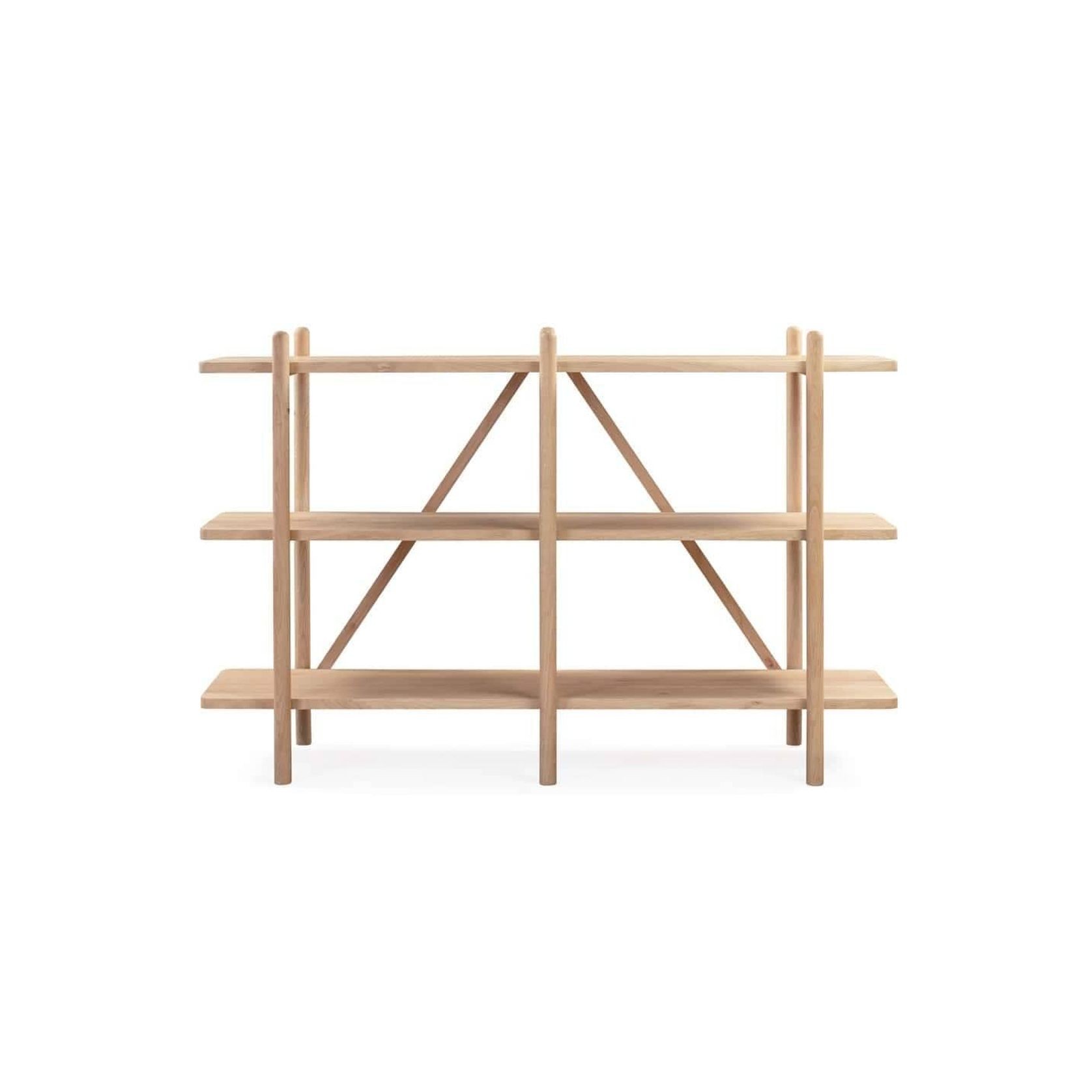 Essential Shelving Unit Oak - Small gallery detail image