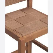 Charm Bar Stool 65cm - Deep Oak gallery detail image