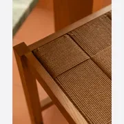Charm Bar Stool 65cm - Deep Oak gallery detail image