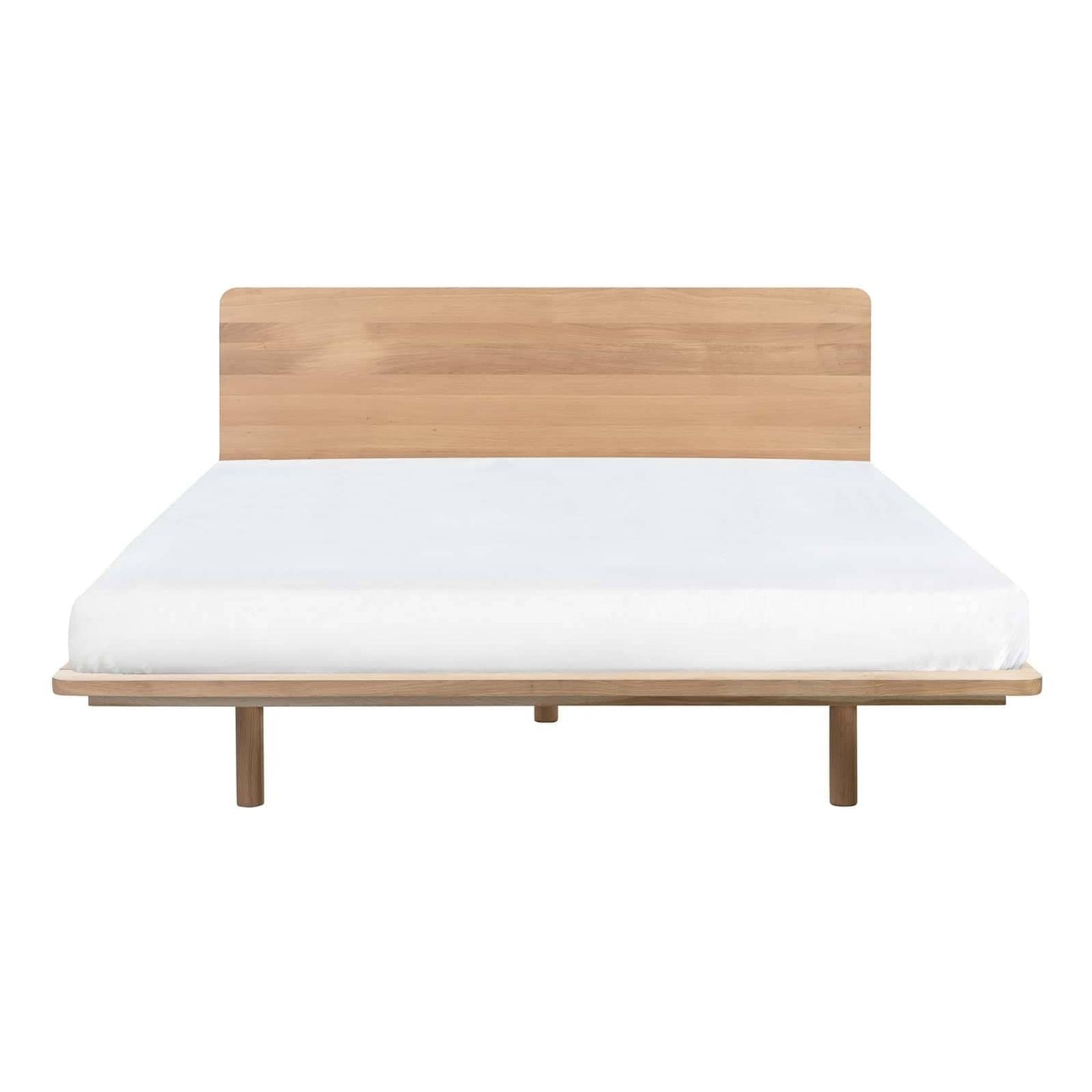 Serene Queen Bed - Oak gallery detail image