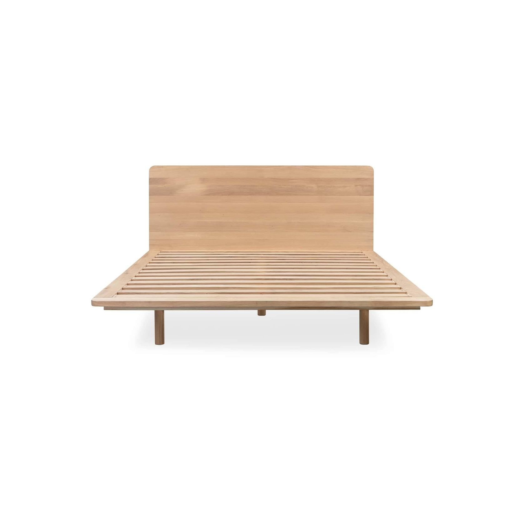 Serene Queen Bed - Oak gallery detail image