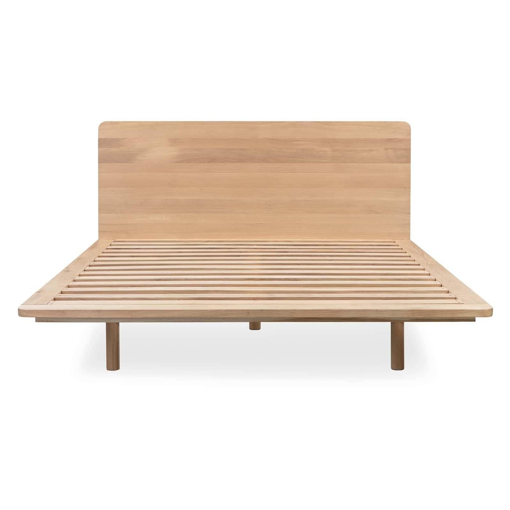 Serene King Bed - Oak gallery detail image