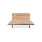 Serene King Bed - Oak gallery detail image