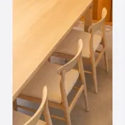 Henri Dining Chair - Oak / Tate Biscotti gallery detail image