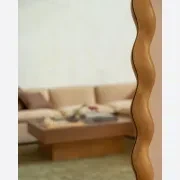 Twirl Floor Mirror - Oak gallery detail image