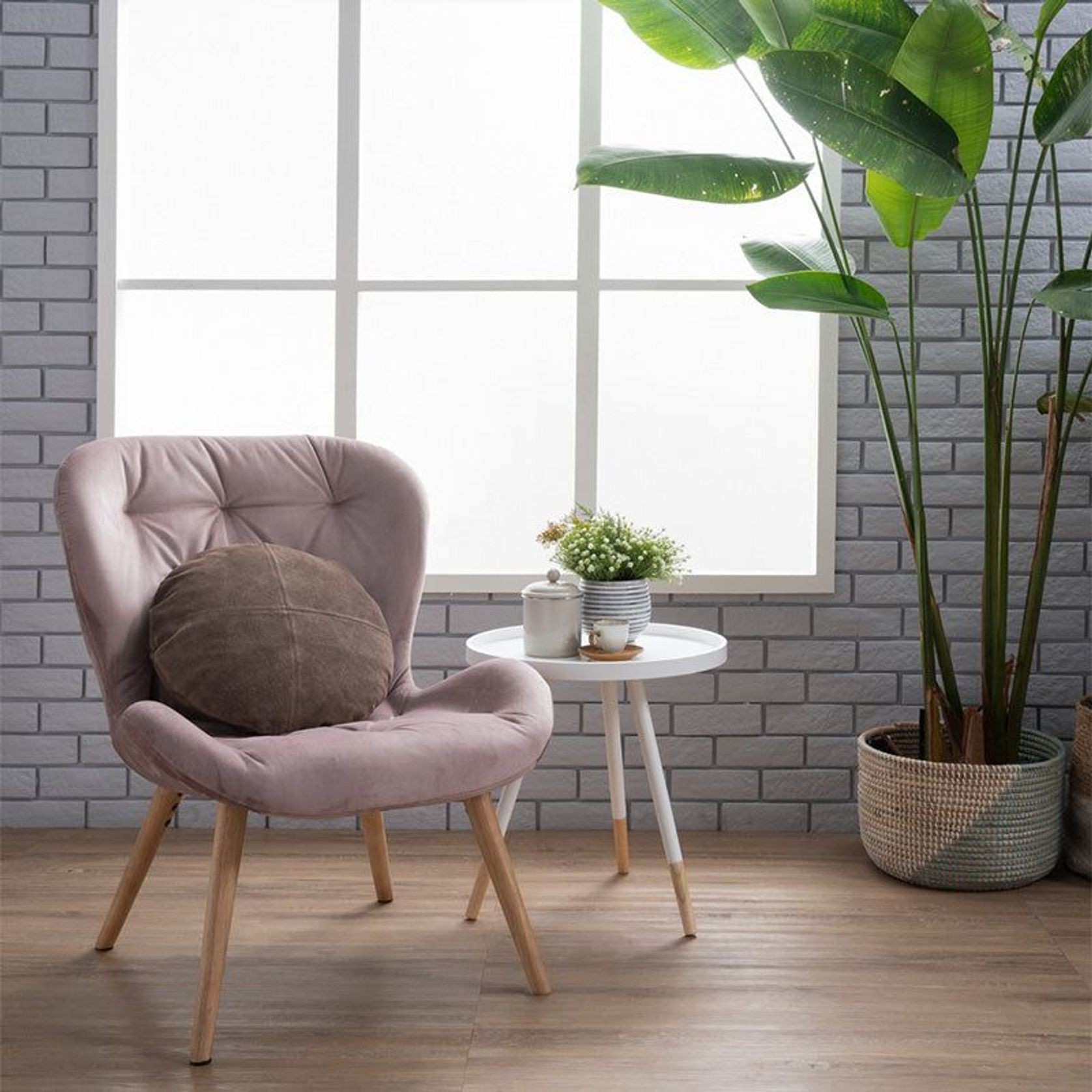 INNIS Side Table - White gallery detail image