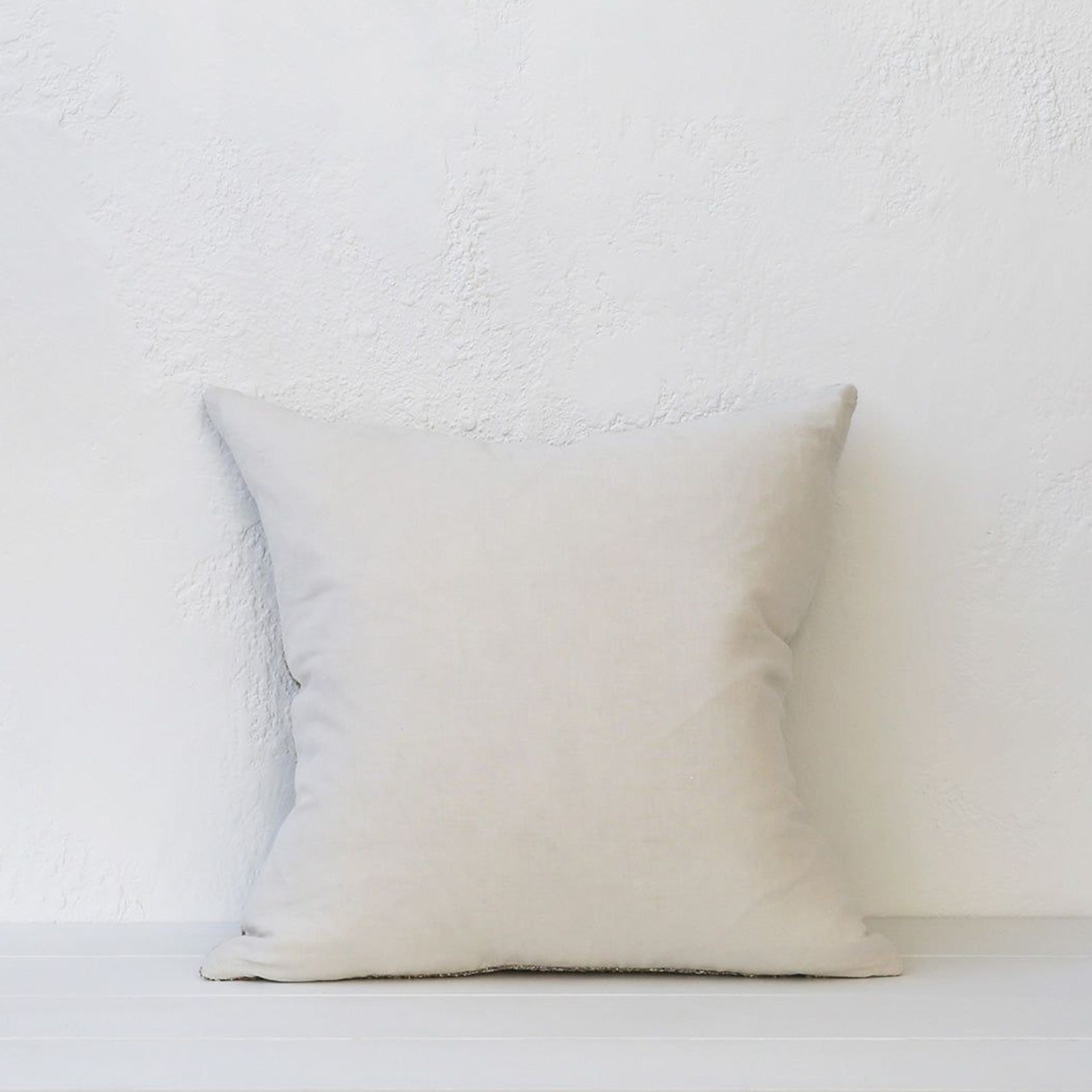 'Sandstorm' Cushion / Feather Inner / Granite gallery detail image